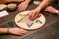 Baltic Birch Chinese Checkers Board – 13 Inch Unfinished Wood Family Strategy Game