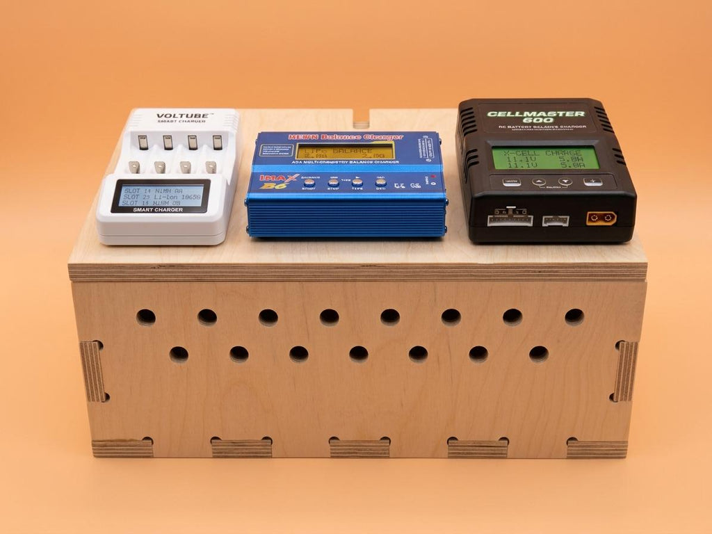 The Habinsky – Heavy Duty Cord & Battery Charger Organizer Shelf