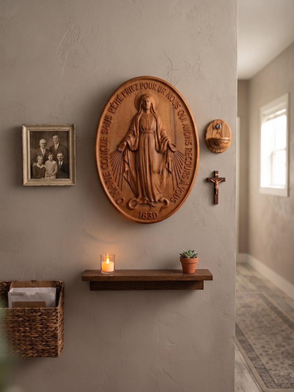 The Miraculous Medal, Catholic Devotional Medal, Virgin Mary