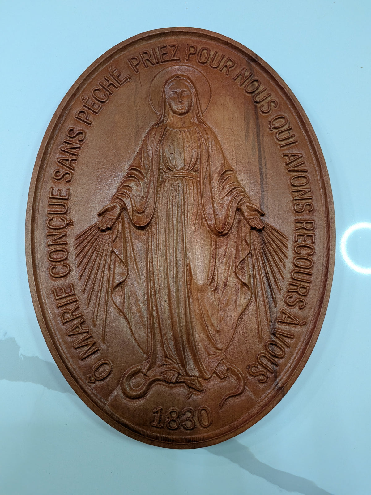 The Miraculous Medal, Catholic Devotional Medal, Virgin Mary