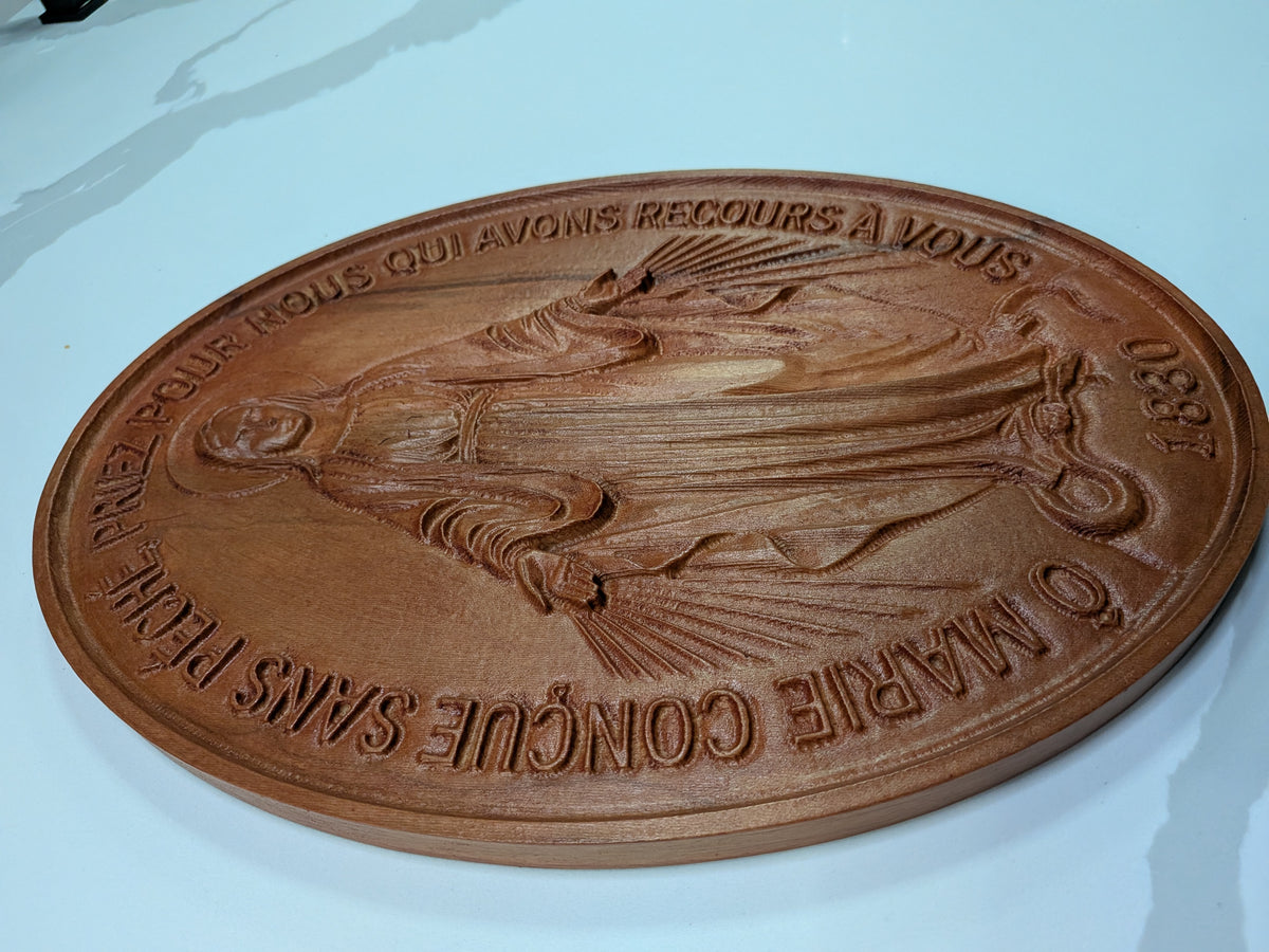 The Miraculous Medal, Catholic Devotional Medal, Virgin Mary