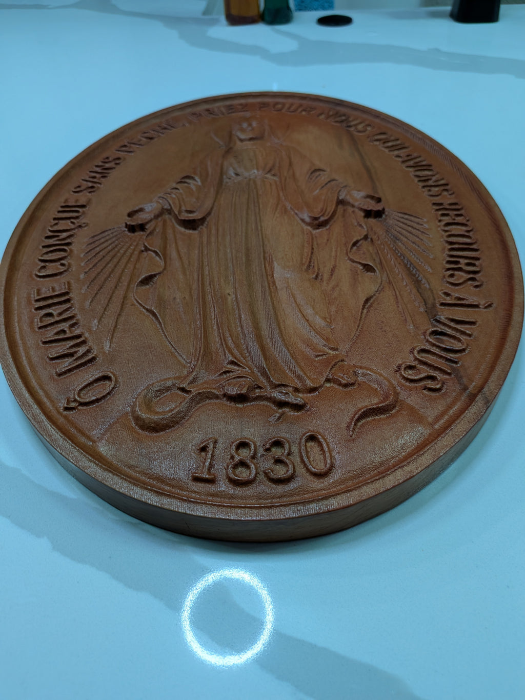 The Miraculous Medal, Catholic Devotional Medal, Virgin Mary