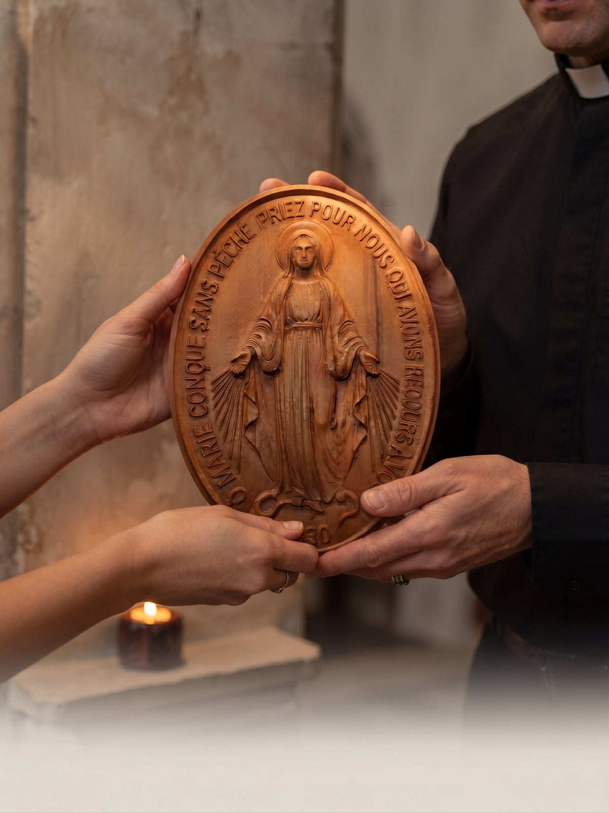 The Miraculous Medal, Catholic Devotional Medal, Virgin Mary