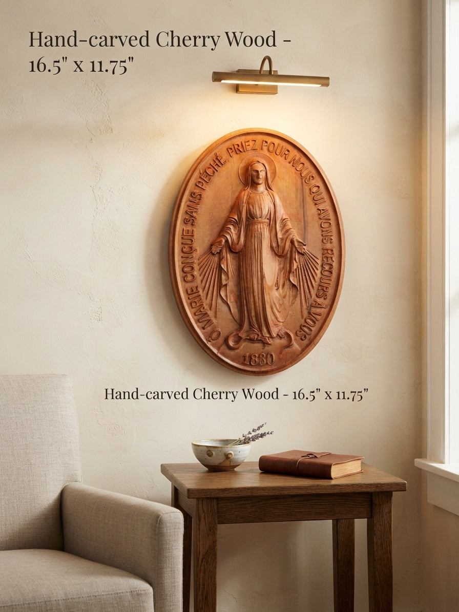 The Miraculous Medal, Catholic Devotional Medal, Virgin Mary