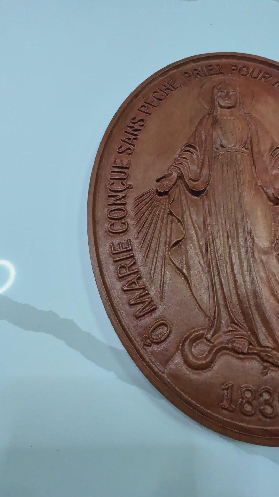 The Miraculous Medal, Catholic Devotional Medal, Virgin Mary